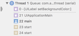 Stack trace: main -> UIApplicationMain -> setBackgroundColor